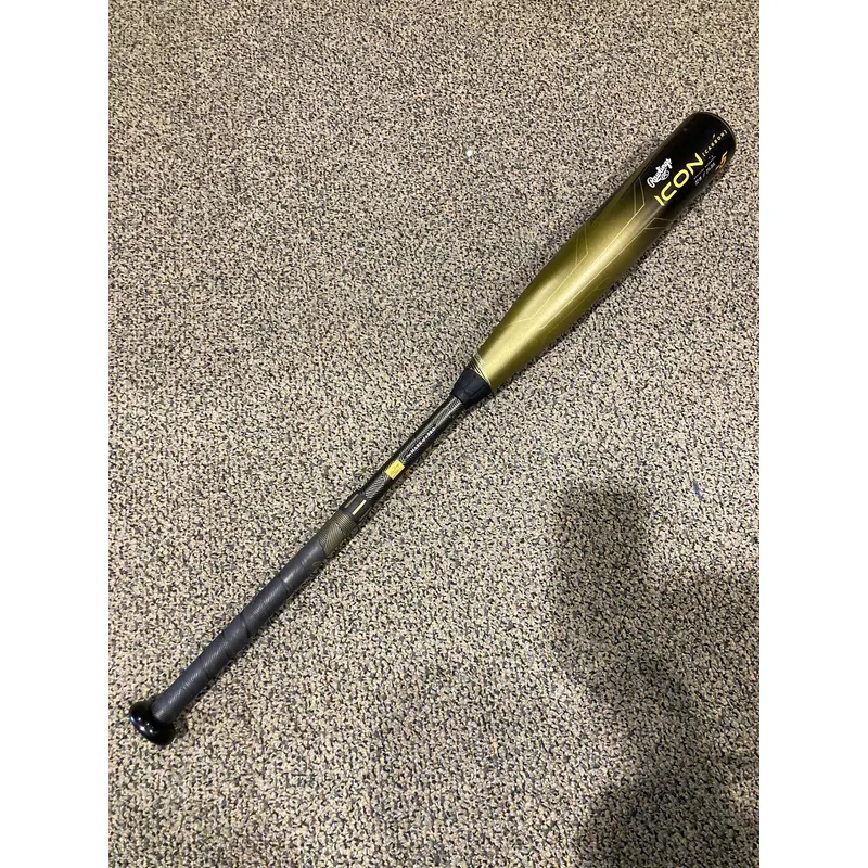 2023 Rawlings Icon Composite Bat USSSA Certified (-5) Composite 27 oz 32" (Used)