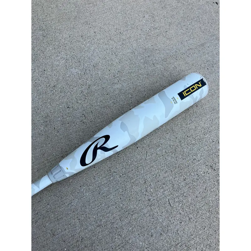 2025 Rawlings Icon Composite Bat USSSA Certified (-10) Composite 20 oz 30" (Used)