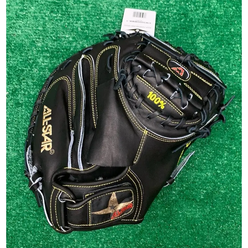 All Star Pro Elite Series 34" Baseball Catchers Mitt CM3000MBK - Black