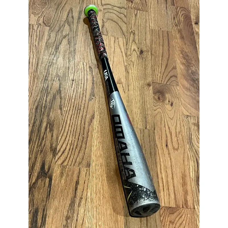 Louisville Slugger Omaha Alloy USABat Certified Bat (-10)  18 oz 28" (Used)