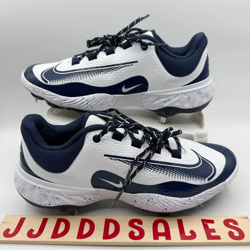 Nike Alpha Huarache Elite 4 Baseball Cleats Midnight Navy FD2745-107 Mens Sz 9