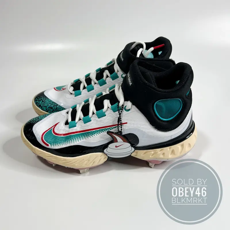 Nike Alpha Huarache Elite 4 High Paul Goldschmidt PE Cleats  7