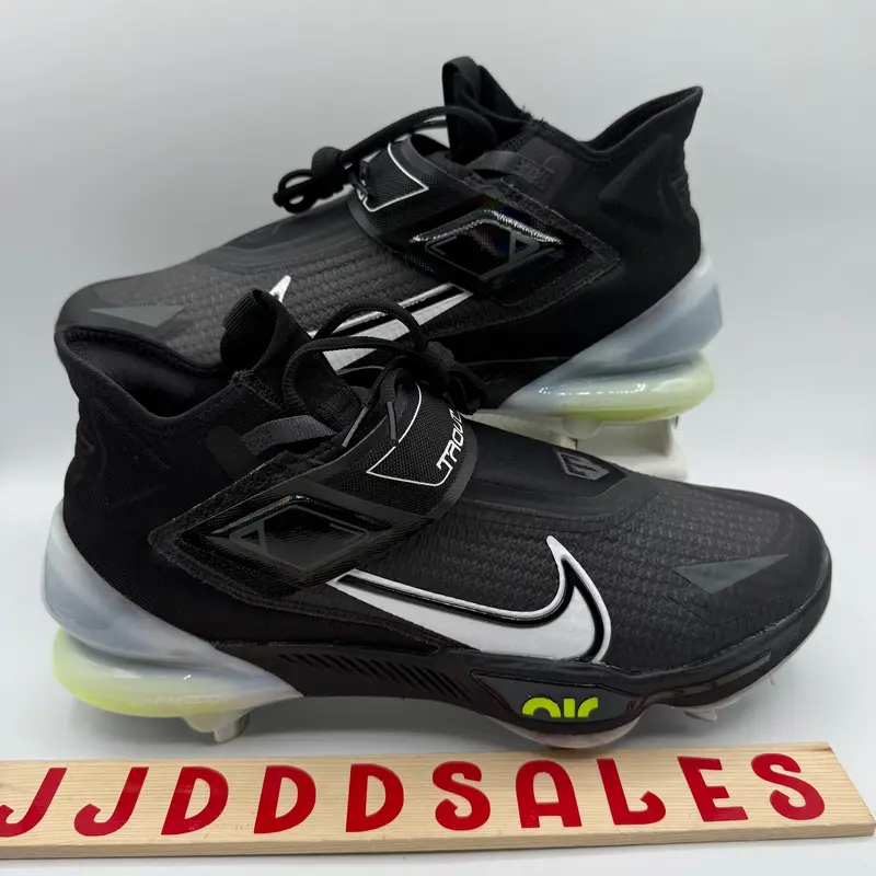 Nike Force Zoom Trout 8 Elite Baseball Cleats Black White CZ5913-010 Mens 8.5  New