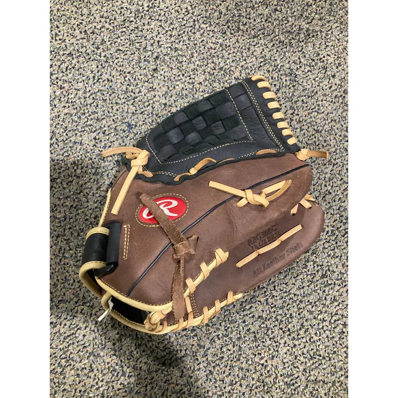 Brown Rawlings Mark of a Pro Right Hand Throw Baseball Glove 12.5" (Used)