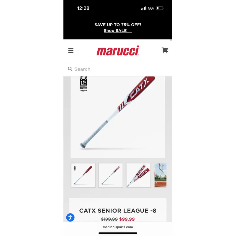 Marucci CAT X USA USSSA Certified Bat (-8) 24 oz 32" (Used)
