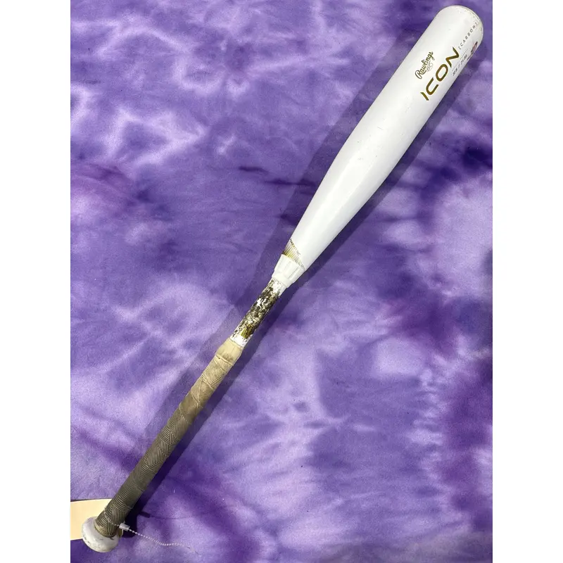 2024 Rawlings Icon Composite Bat USSSA Certified (-10) Composite 20 oz 30" (Used)