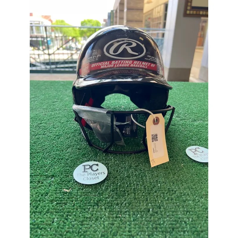 Used 6 1/4 - 6 7/8 Rawlings Batting Helmet