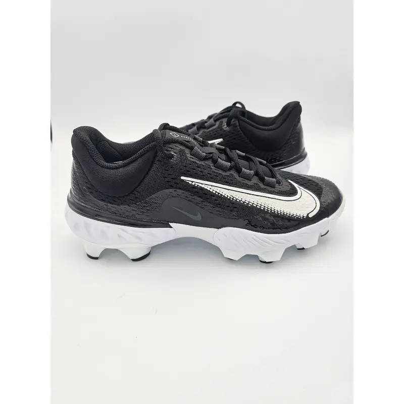 Nike Alpha Huarache Elite 4 Black MCS Molded Baseball Cleats FD6221-001 Men Sz 9