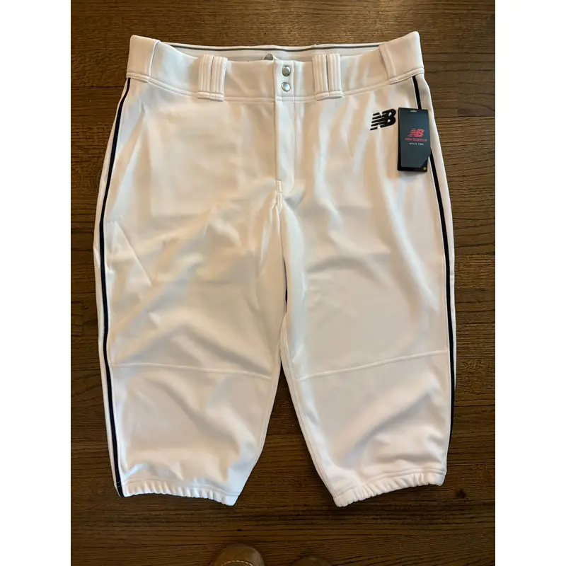 White Men's Adult XL New Balance Game Pants (New)