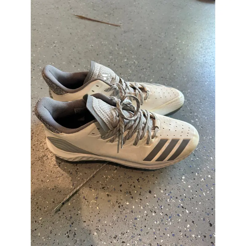 White Men's Size M 10.0 (W 11.0) Adult Adidas Low Top Boost icon 4 Metal (New)