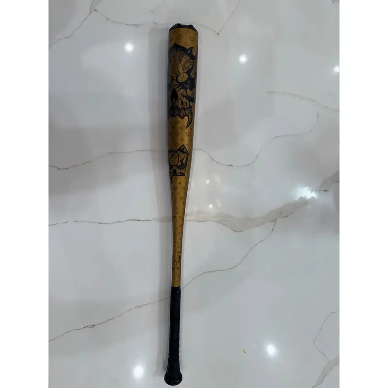 2022 DeMarini The Goods One Piece Alloy BBCOR Certified Bat (-3)  30 oz 33" (Used)