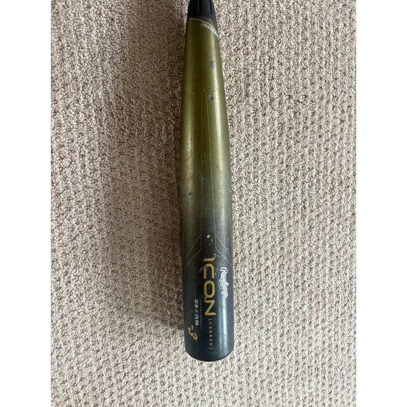 Rawlings Icon Composite BBCOR Certified Bat (-3) 33" (Used)