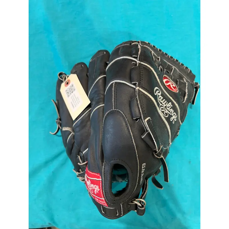 Black Rawlings Player Preferred RH Pitcher's Baseball Glove 12" (Used)
