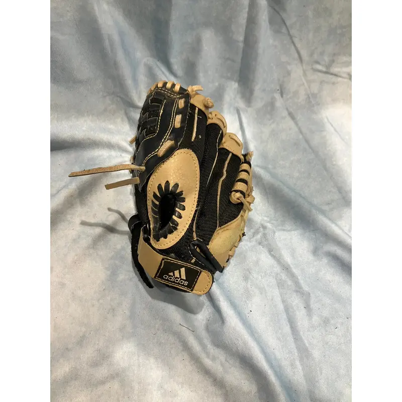 Black Adidas Easy Close Left Hand Throw Infield Baseball Glove 9.5" (Used)