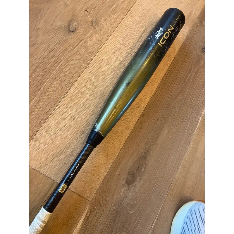 Rawlings Icon Composite BBCOR Certified Bat (-3) 30 oz 33" (Used)