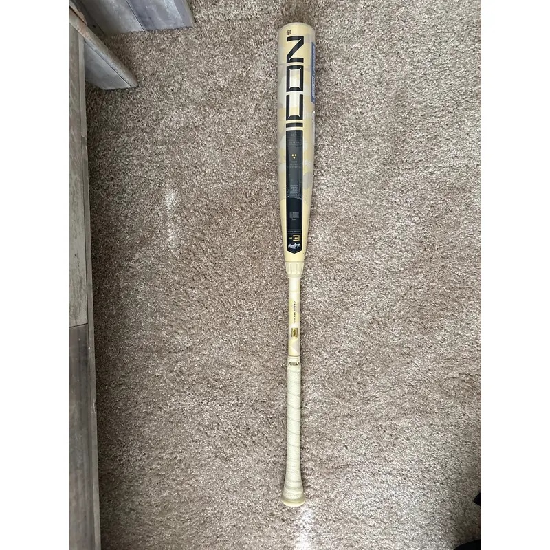 2025 Rawlings Icon BBCOR Certified Bat (-3) Composite 30 oz 33" (New)