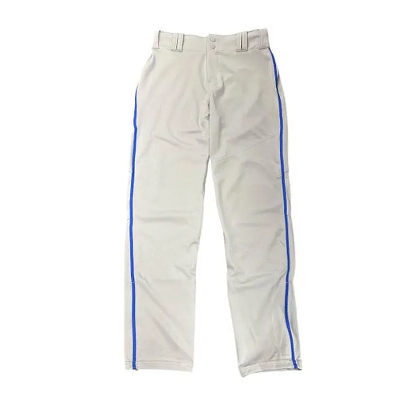 Used Alleson GRAY PANT BLUE STRIPE BB/SB Pant Boys Grey LG 11849-S000013587