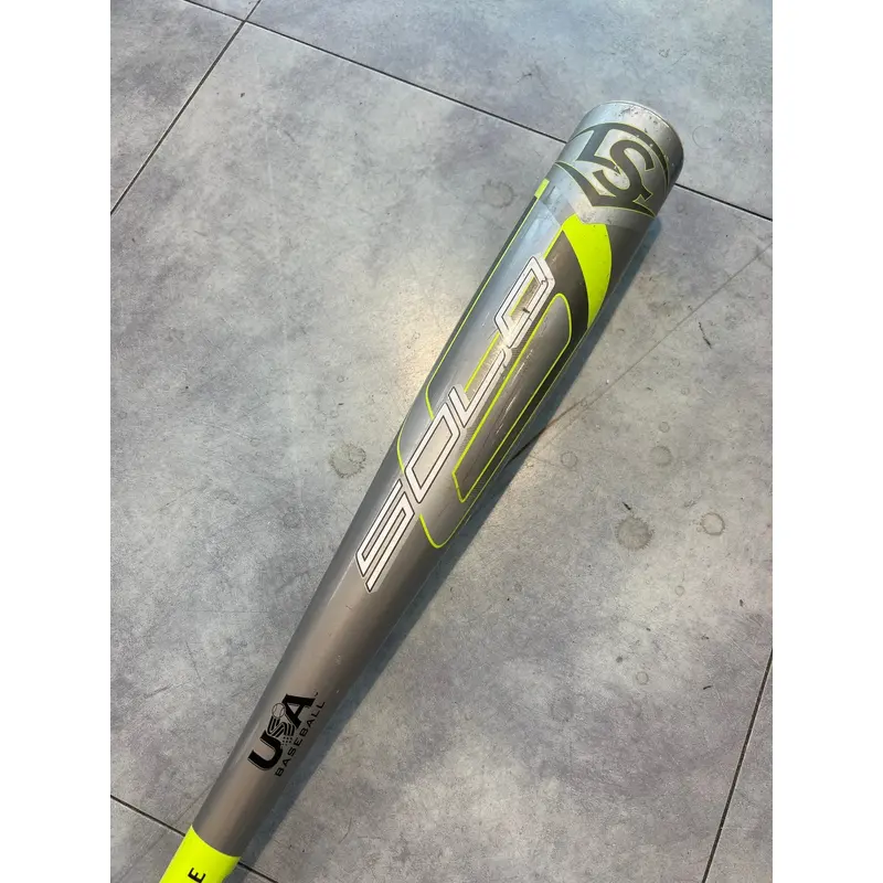 Used 2020 USABat Certified Louisville Slugger Solo 6 Alloy Bat -11 20OZ 31"