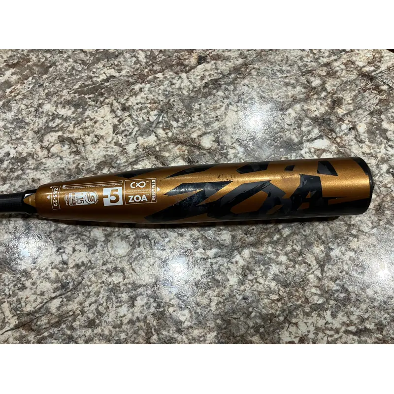 Used Drop 5 (-5) 2022 DeMarini USSSA Certified Composite 26 oz 31" Zoa Bat