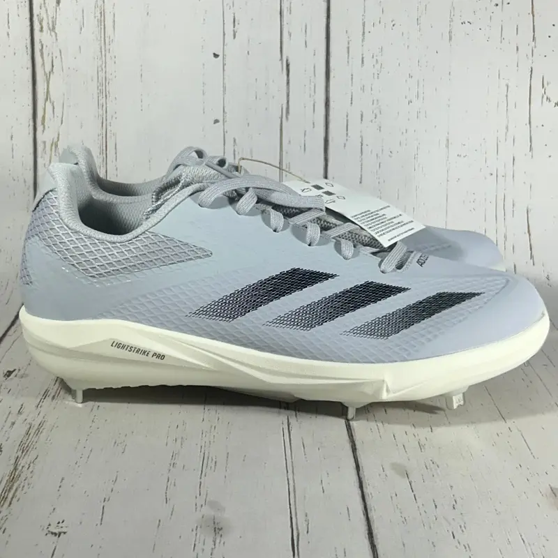 Adidas Adizero Electric Baseball Cleats Gray Mens Size 9 IF3266