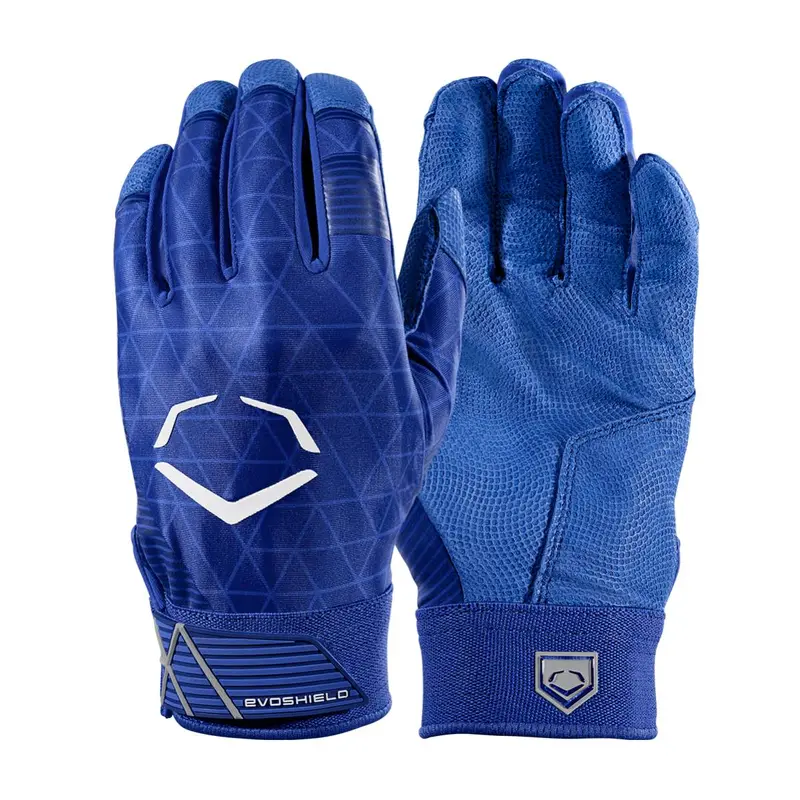 EvoShield Adult Medium EVOCHARGE GEL TO SHELL Batting Gloves ROYAL -WTV4100ROM