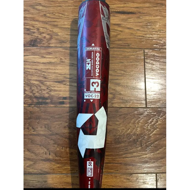 DeMarini Voodoo One Alloy Bat (-3) 29 oz 31" (Used)