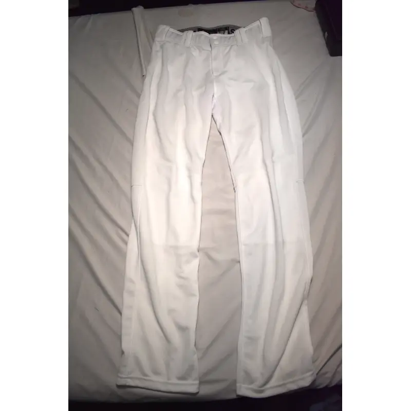 Adidas Baseball Game Pants, White, Youth XL - Like New!