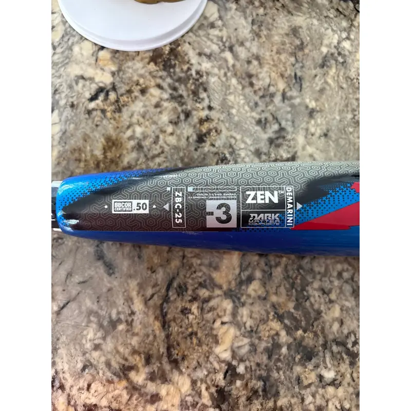 2025 DeMarini CF Zen Composite BBCOR Certified Bat (-3)  29 oz 32" (Used)