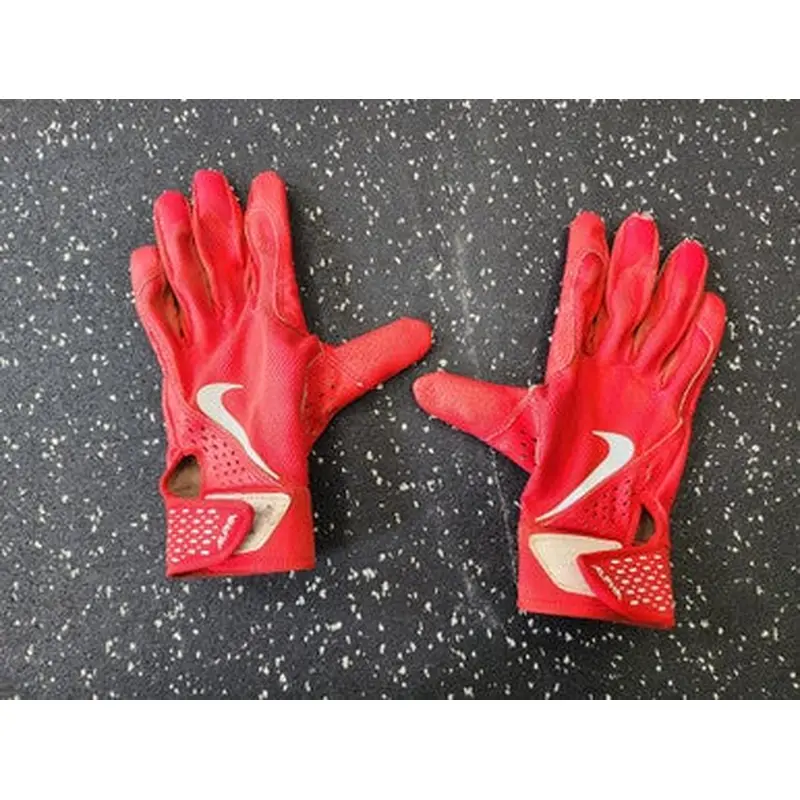 Used Nike BB/SB Batting Gloves Red SM 11849-S000029236