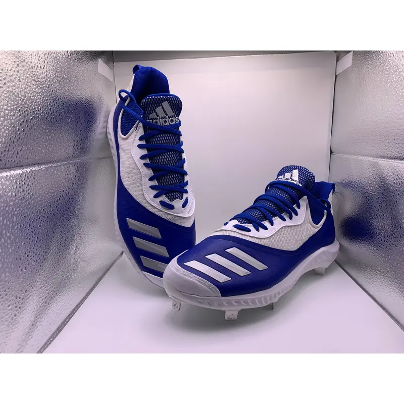 Adidas Mens Sz 14.0 Icon 5 Bounce Iced Out Metal Baseball cleat