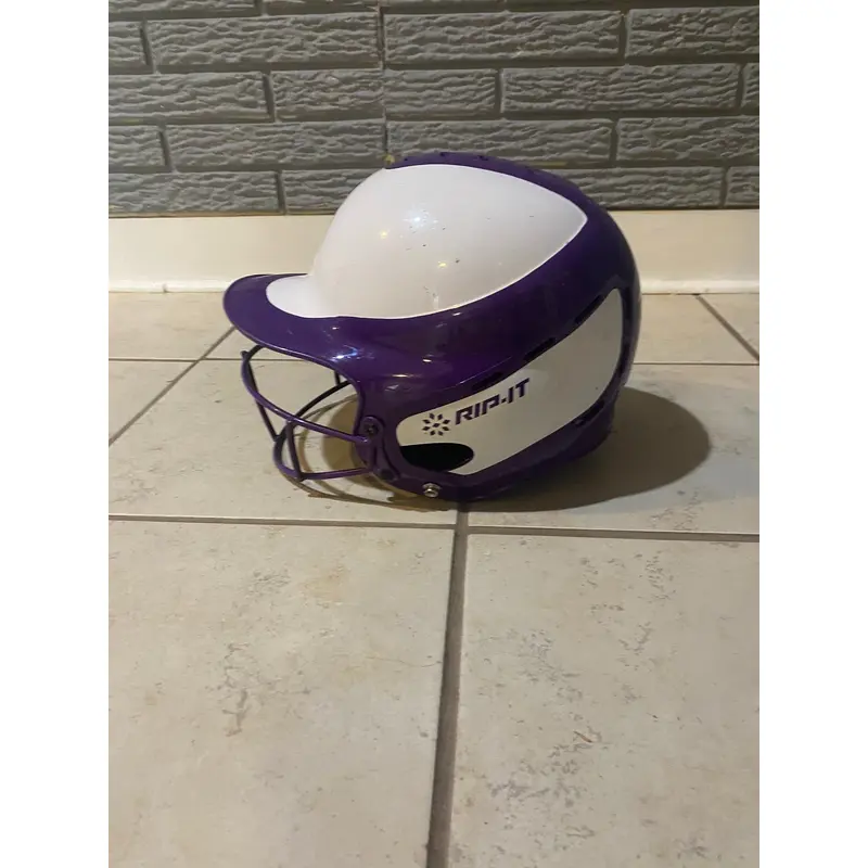 Rip It Vision Classic Batting Helmet, Purple, Youth Small/Medium  Used