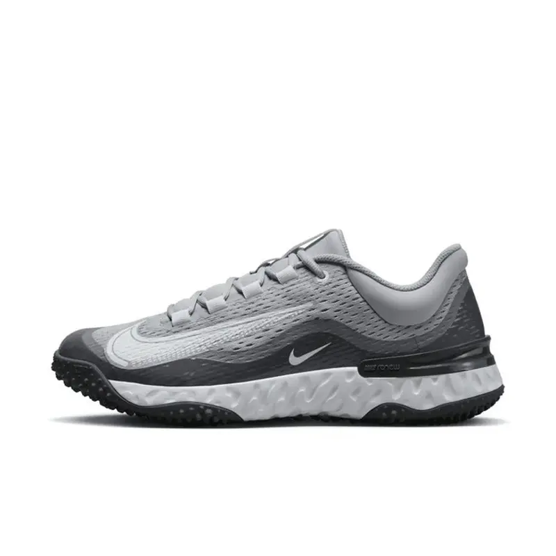 NIKE ALPHA HUARACHE ELITE 4 TURF LOW WOLF GREY BASEBALL DJ6523-010 SIZE 8 NEW