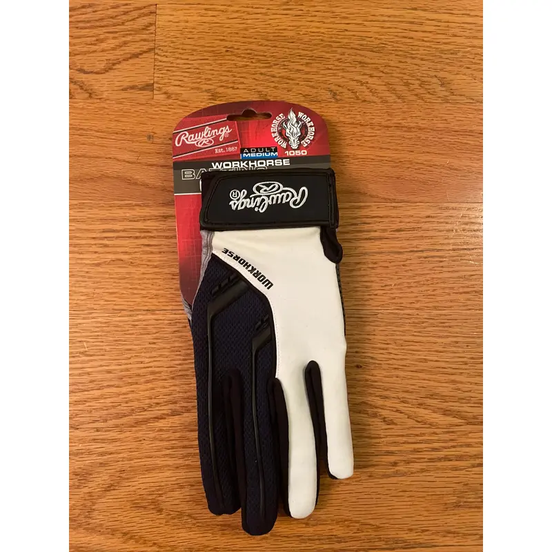 Rawlings Workhorse Batting Gloves Brand New Size Medium