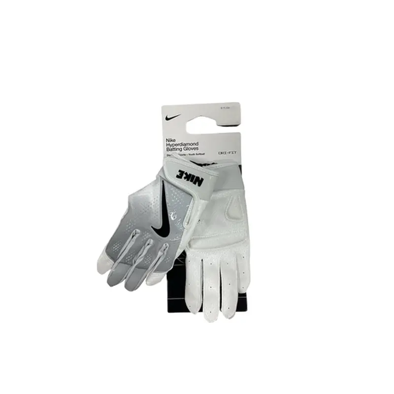 Used Nike BB/SB Batting Gloves White SM 11613-S000161239