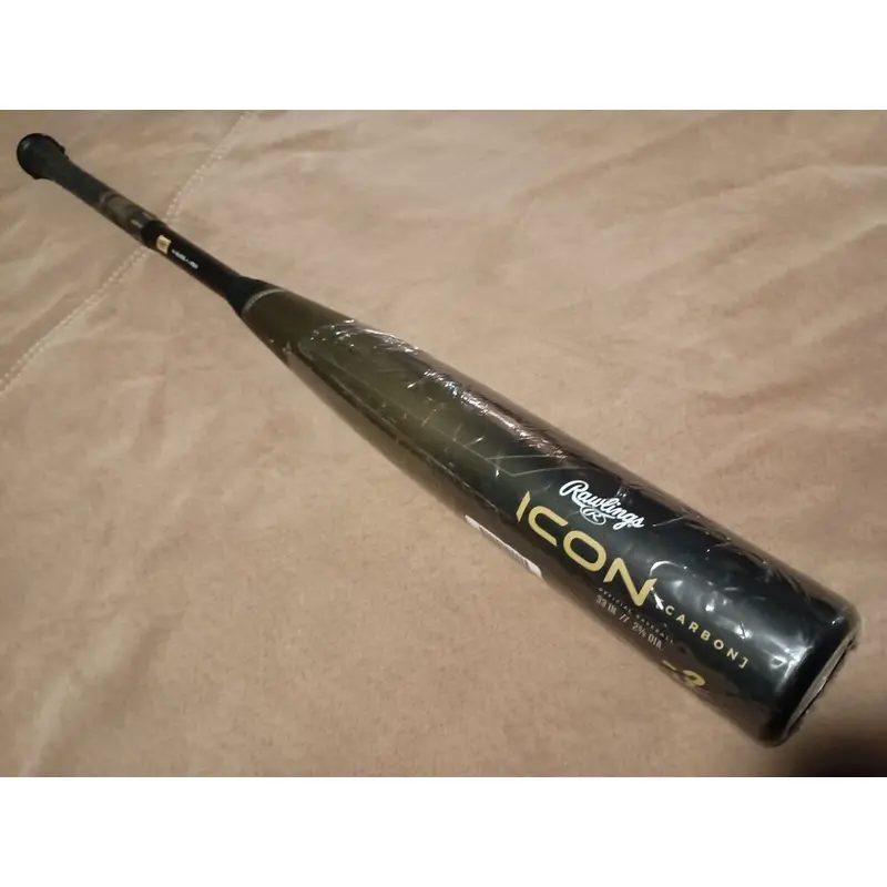 USED 2023 Rawlings ICON BBCOR 33/30 (-3) 2 5/8" BBCOR Composite Baseball Bat