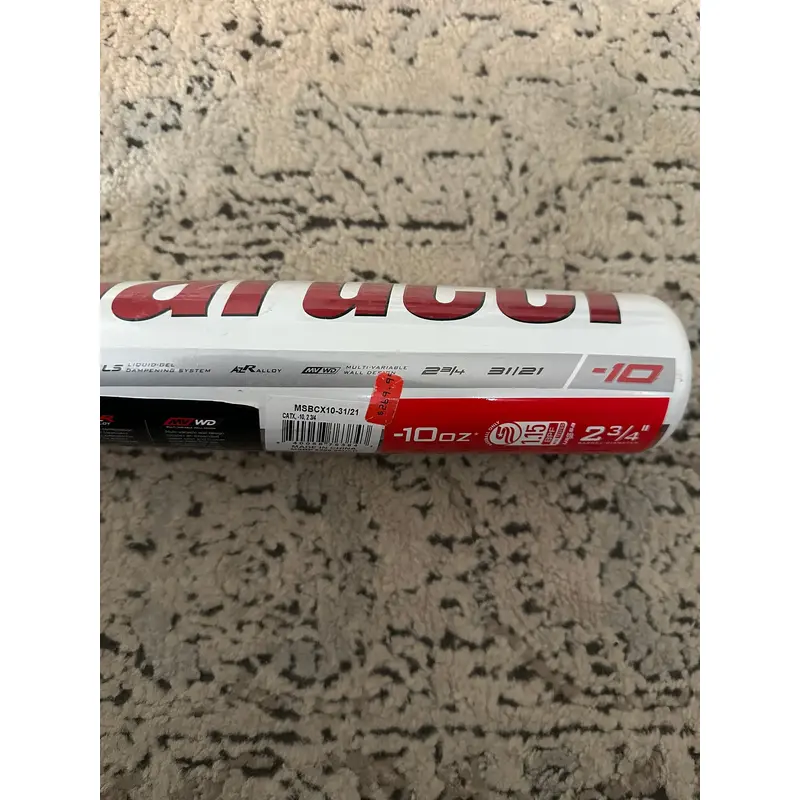 Marucci CAT X Composite USSSA Certified Bat (-10) 21 oz 31" (New)