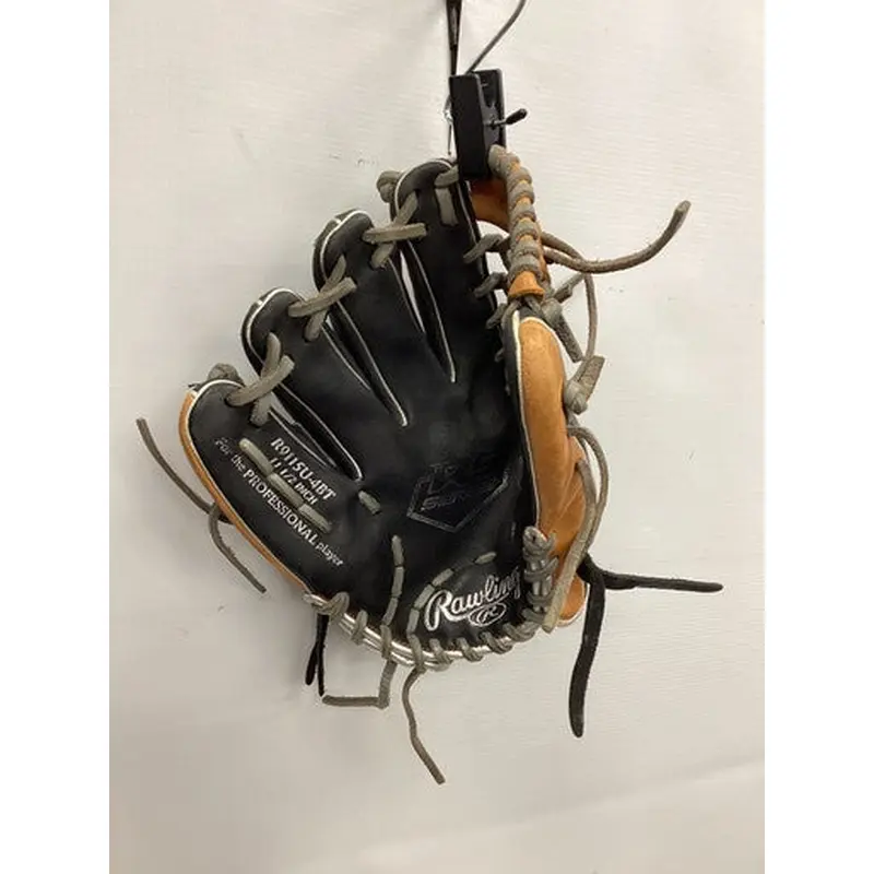 Used Rawlings R9 SERIES BB/SB Glove LH Throw Black 11 1/2" 11851-S000033886