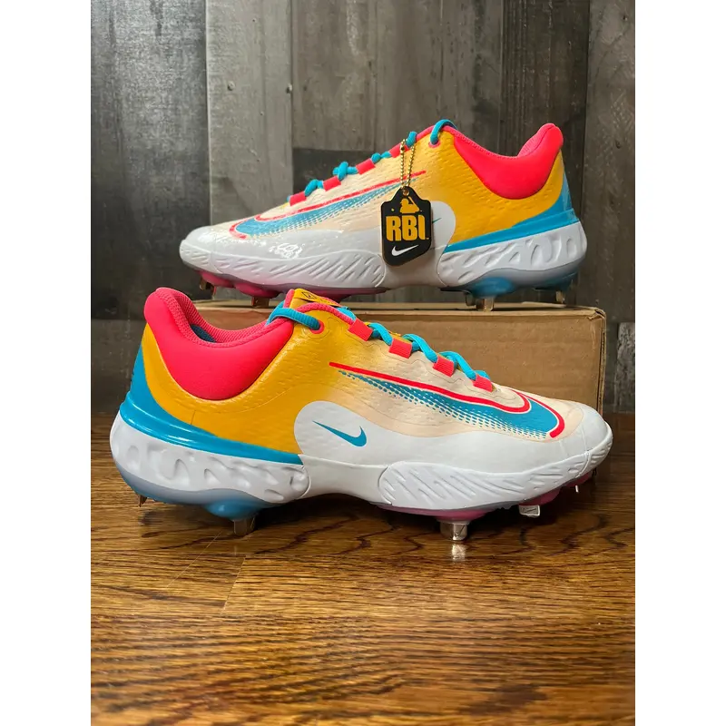 Nike Alpha Huarache Elite Low New York PE Mens Sz 12 Baseball Cleats RBI
