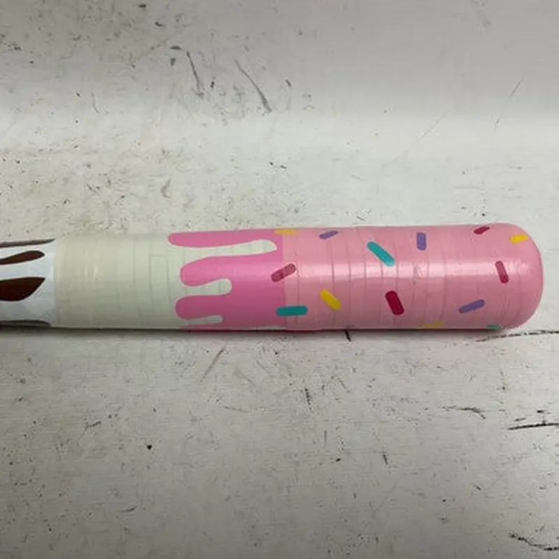 Used Ice Cream Wiffle Ball Bat White And Pink 11855-S000189463