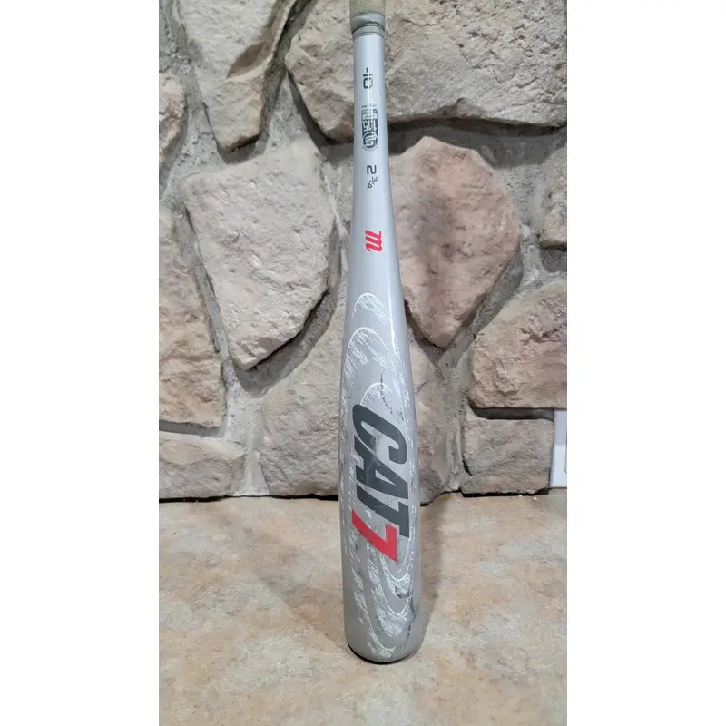 Used 2017 Marucci CAT7 USSSA Certified Bat (-10) Alloy 20 oz 30"