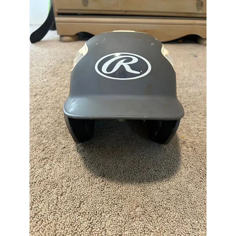 Grey Rawlings Baseball Helmet (for Youth)