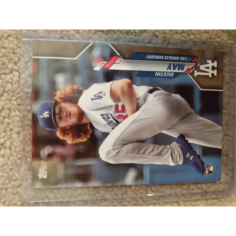 Topps Dustin May Gold Rookie Card
