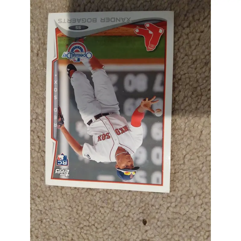 Topps Xander Bogaerts Rookie Card