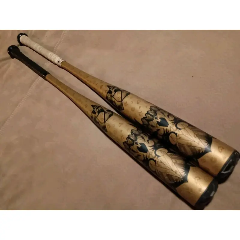 USED 2023 DeMarini VooDoo One Gold 33/30 (-3) 2 5/8" BBCOR Bball Bat WBD2352010