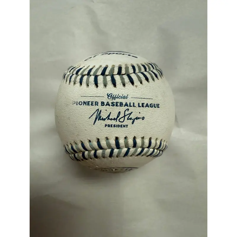 OT Sports Pioneer League Used Baseball Game Ball