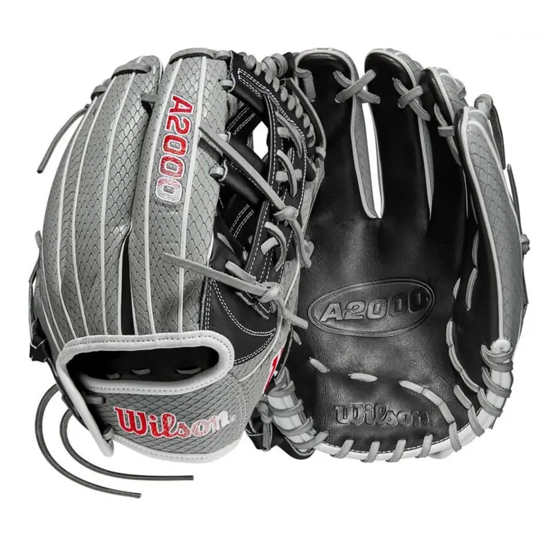 Wilson A2000 Fastpitch SuperSkin FP75 Black/Grey/Red/White 11.75"