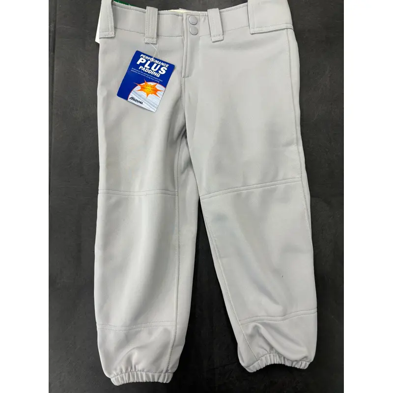 Mizuno Youth Grey Baseball Pants (Youth Large)