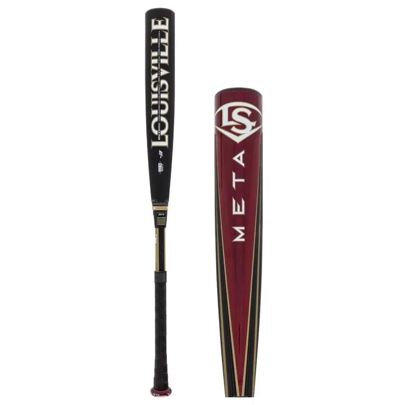 New 2025 Louisville Slugger Meta BBCOR Certified Bat (-3) Composite 31 oz 34"