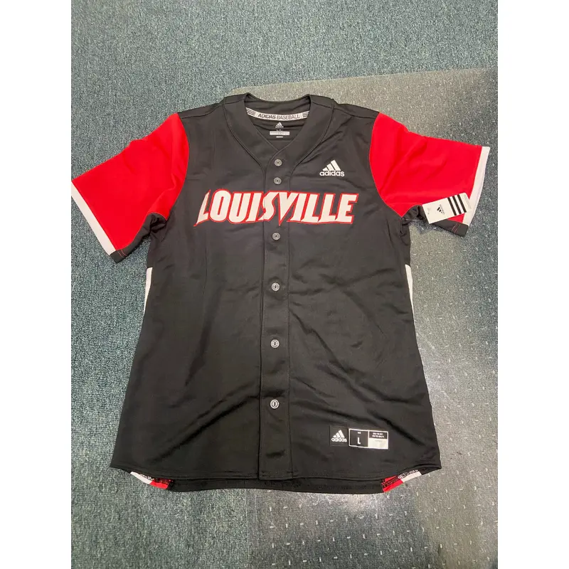 New Adidas Mens Large Louisville Baseball jersey
