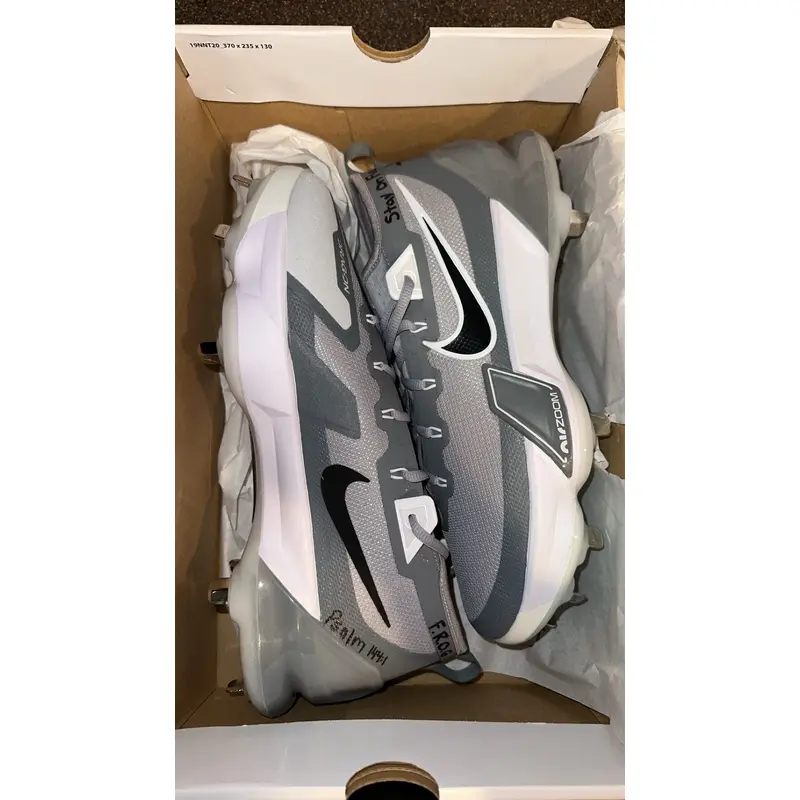 Gray Nike Force Zoom Trout 9 Elite Sz 11